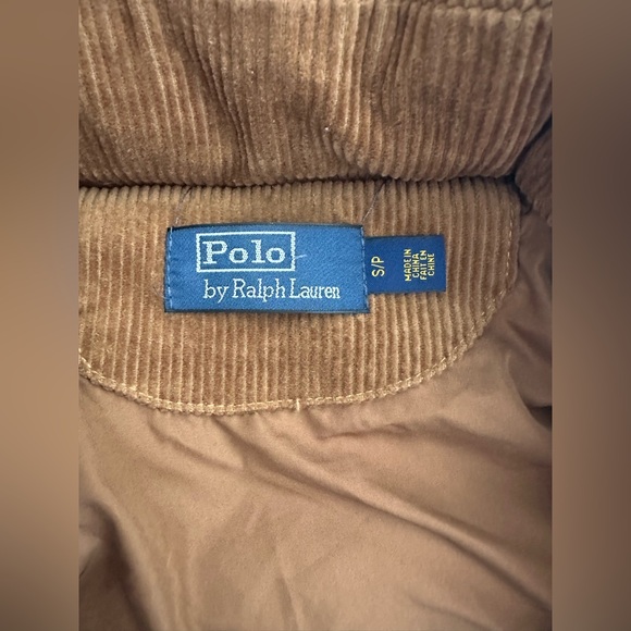 Polo by Ralph Lauren Corduroy Puffer Coat S/P - Picture 11 of 13